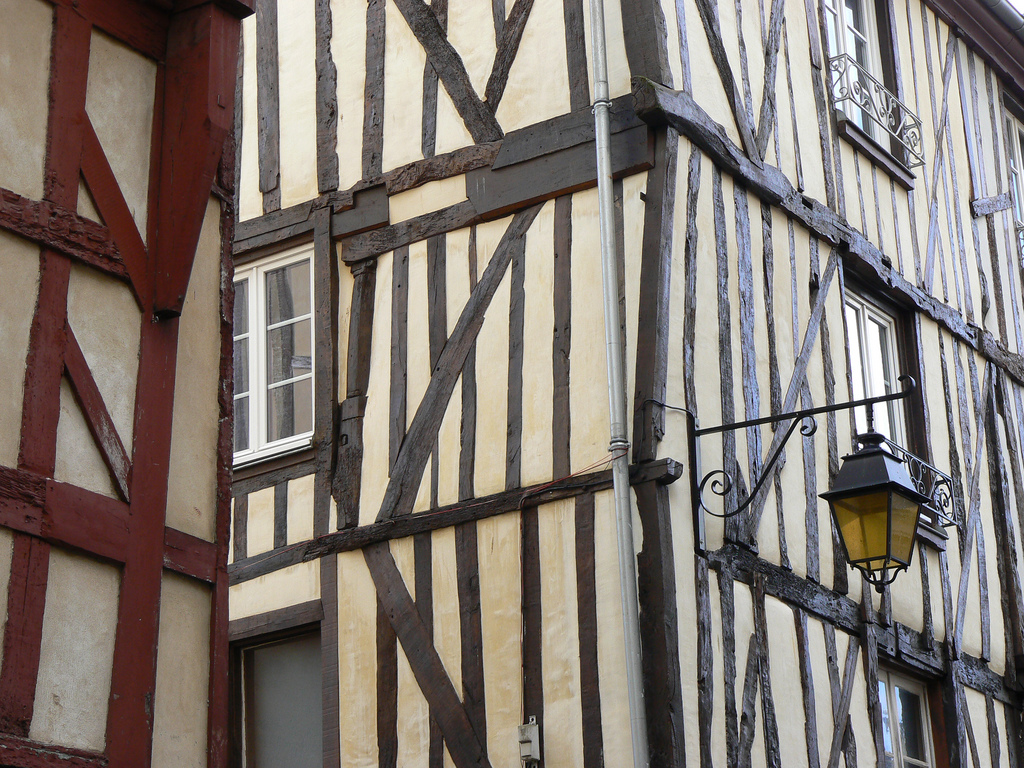 Maisons à colombages à Dinan