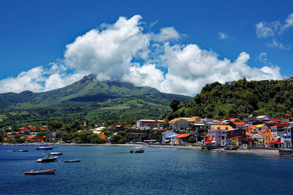 Montagne Pelée en Martinique