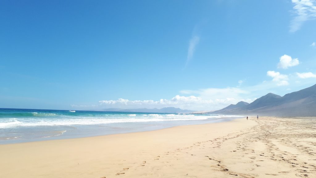 La plage de Cofete