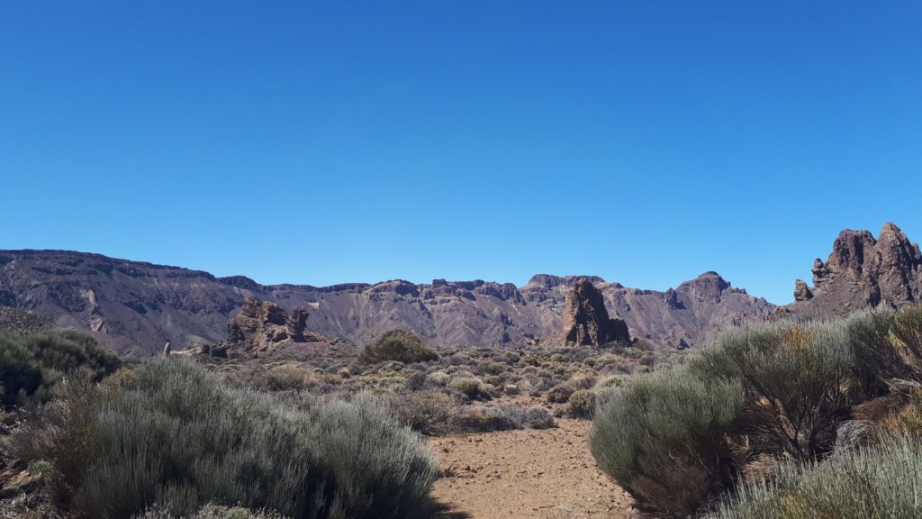 Les paysages du parc de El Teide