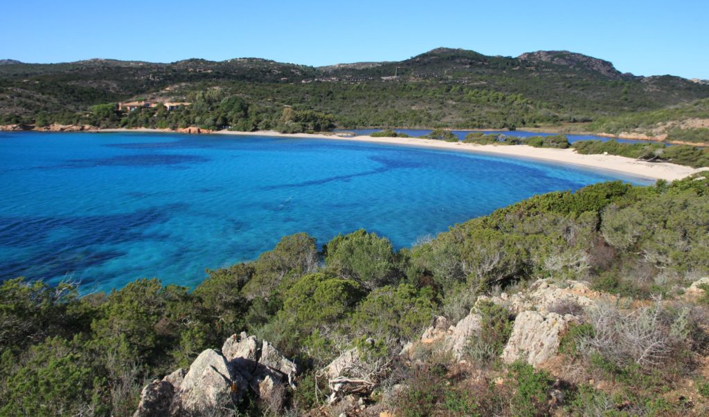 Plage de Rondinara en Corse