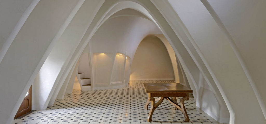 Les arcs intérieurs de la Casa Batlló