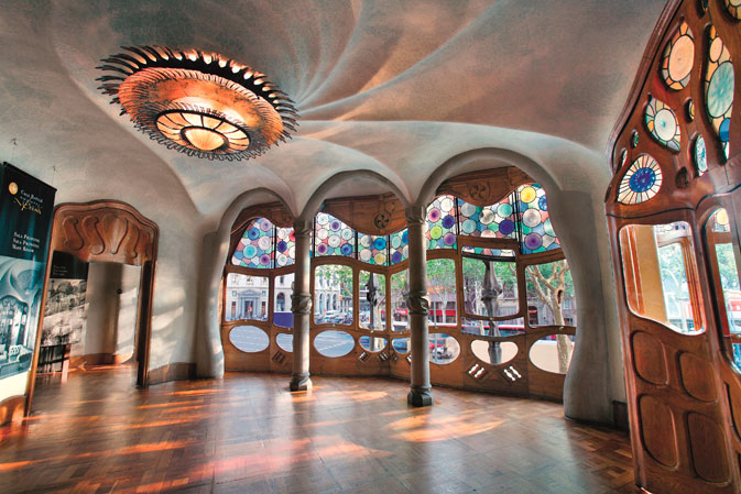 L'entrée de la Casa Batlló