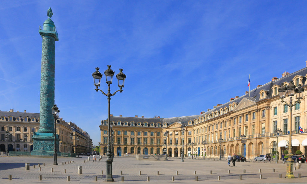 Place Vendôme à Paris