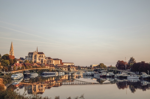 BOURGOGNE - AUXERRE © Amelie Blondiaux-Atout France-VNF