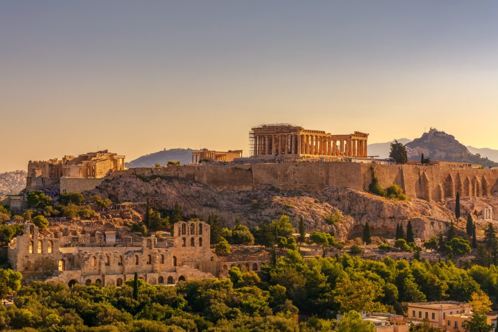 Acropole à Athènes