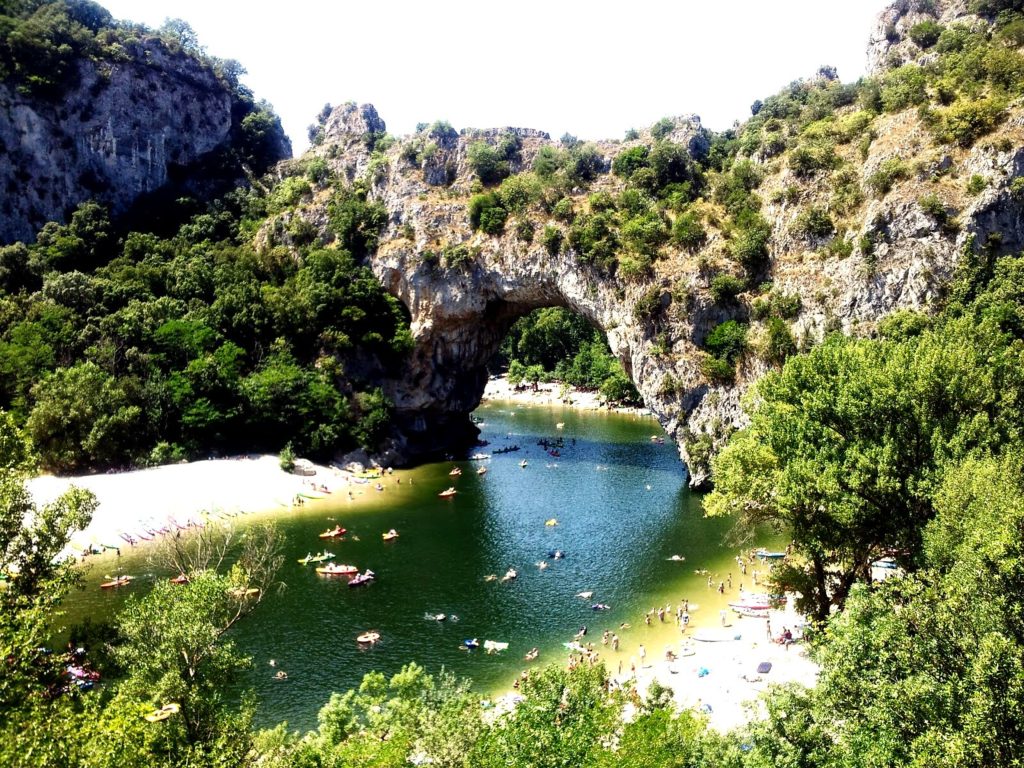 Vallon Pont d'Arc en Ardèche